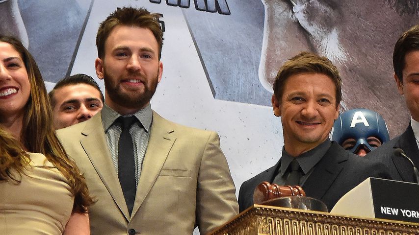 Chris Evans und Jeremy Renner im Jahr 2016