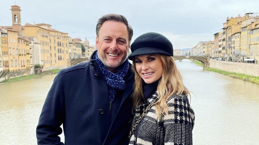 Chris Harrison und seine Partnerin Lauren Zima