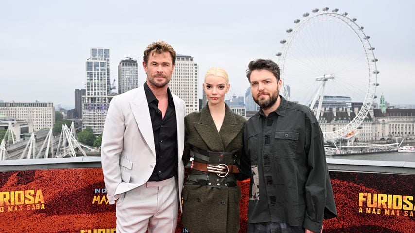 Chris Hemsworth, Anya Taylor-Joy und Tom Burke, 2024