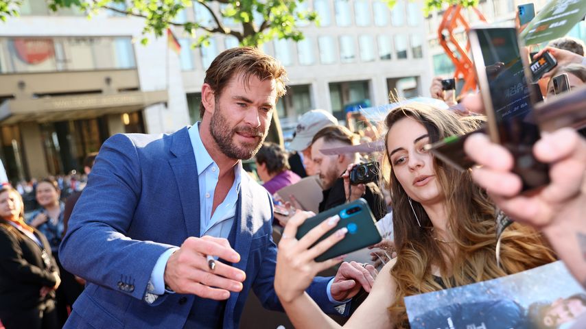 Chris Hemsworth auf dem roten Teppich