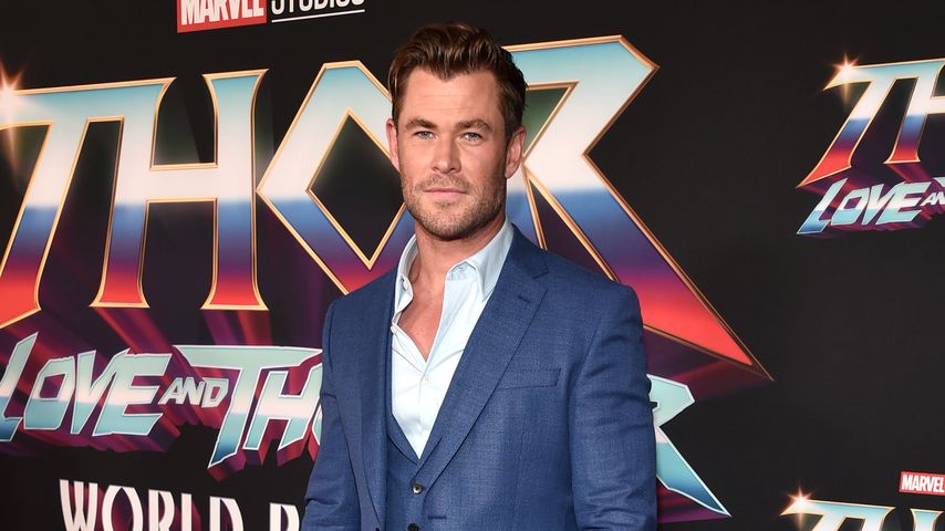 Chris Hemsworth bei der Premiere von "Thor"