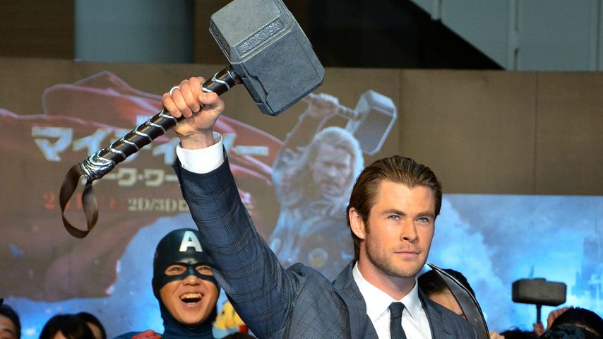 Chris Hemsworth bei der Premiere von "Thor: The Dark World" in Tokio