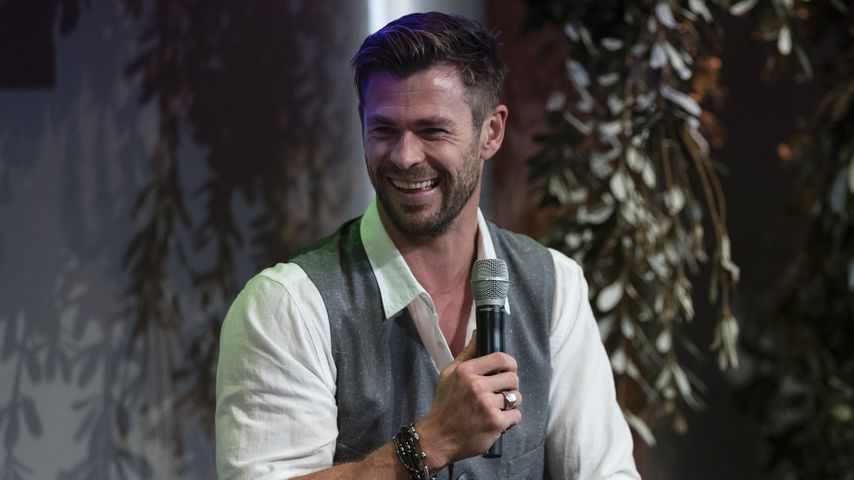 Wie frech: Chris Hemsworths Sohn crasht sein Radio-Interview