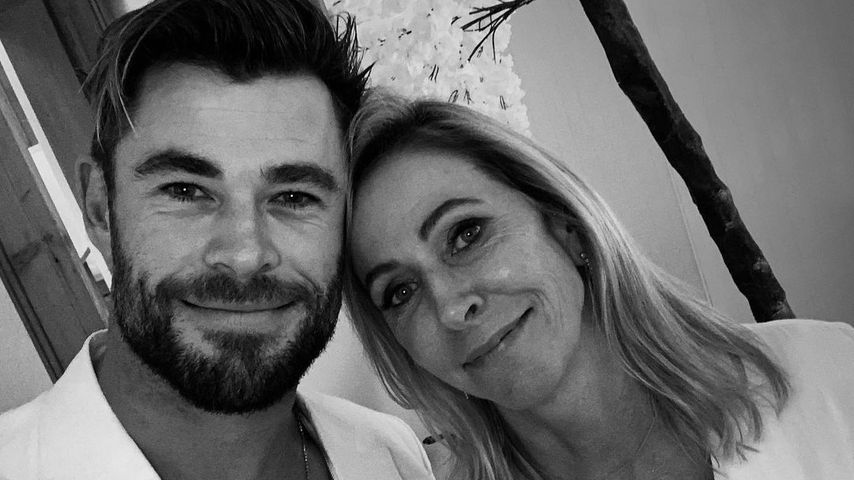 Chris Hemsworth mit seiner Mama Leonie