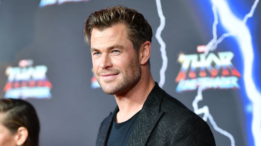Chris Hemsworth und seine Zwillinge im Juni 2022