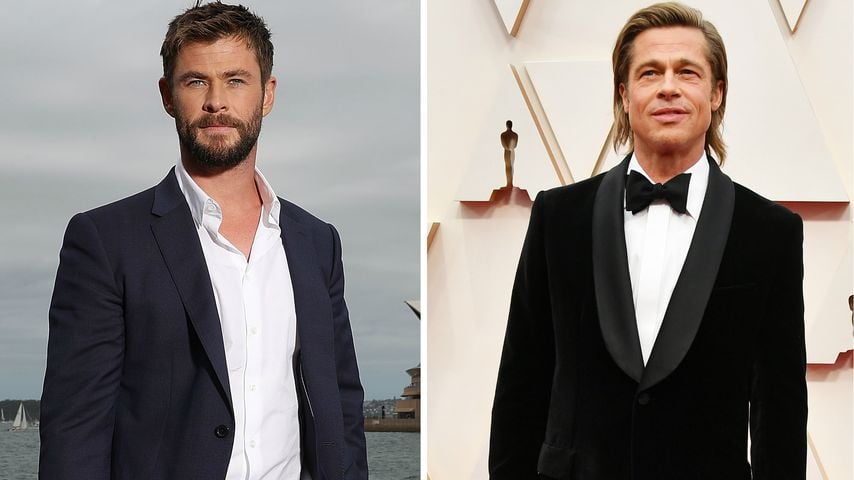 Ups! So war Chris Hemsworth und Brad Pitts erstes Treffen