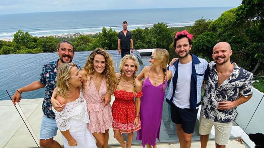 In Familienbild: Chris Hemsworth wird einfach ausgegrenzt!