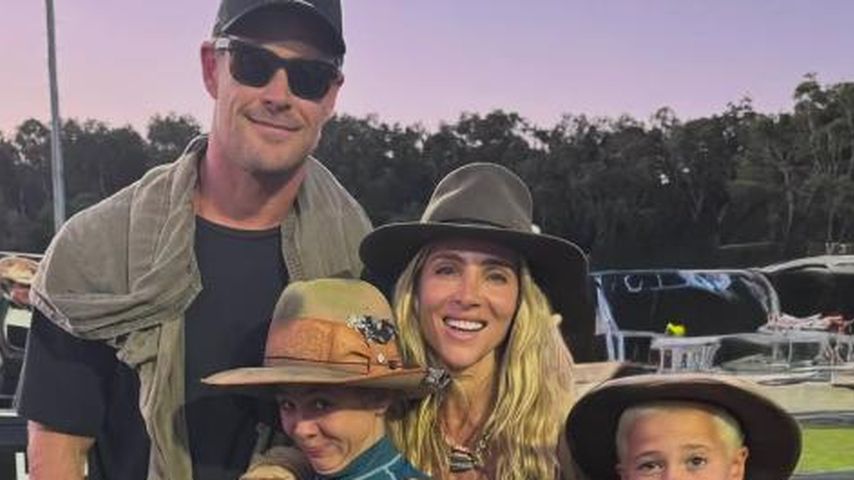 Chris Hemsworth und Elsa Pataky mit ihren Kids, Januar 2025