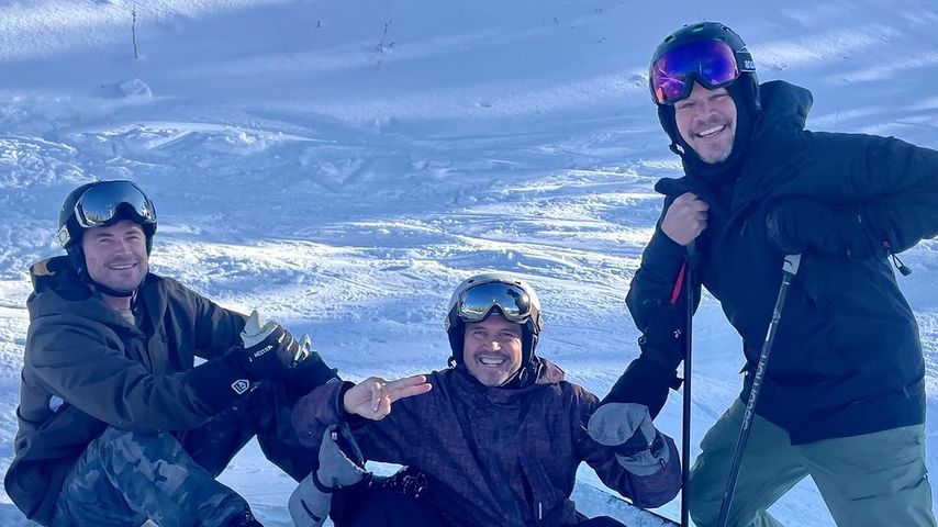"Episch": Chris Hemsworth genießt Ski-Urlaub mit Matt Damon