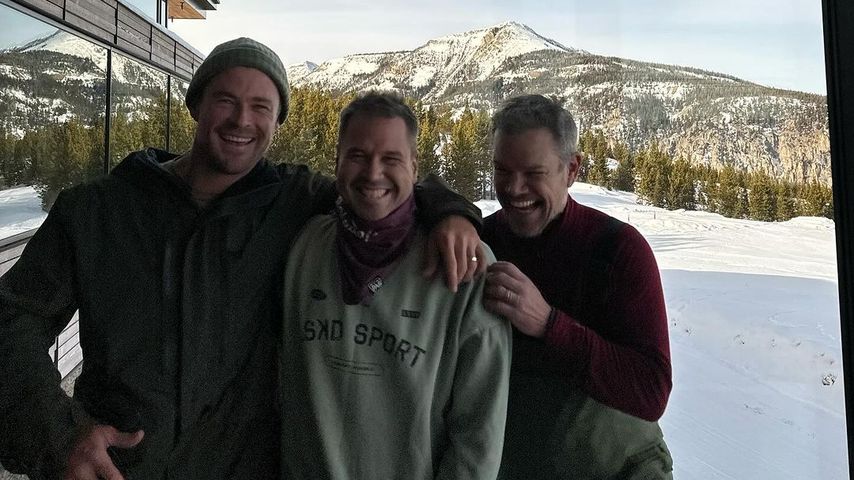 Chris Hemsworth und Matt Damon, 2024