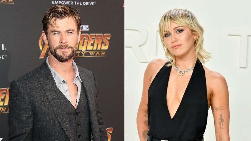 Stichelt Chris Hemsworth wieder gegen Ex-Schwägerin Miley?