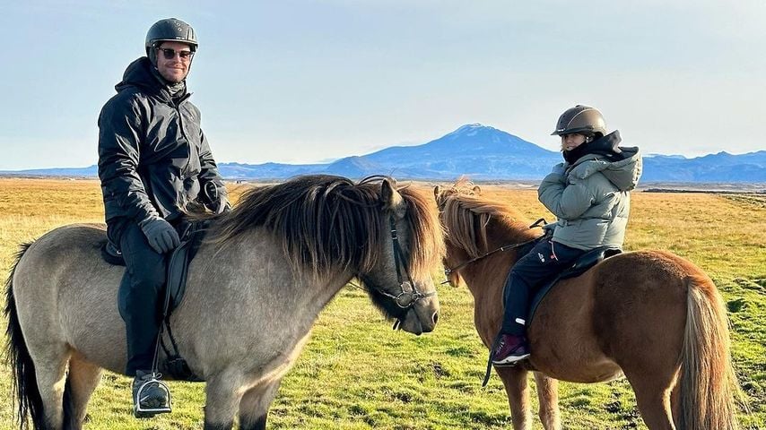 Chris Hemsworth, Schauspieler, mit seiner Tochter India