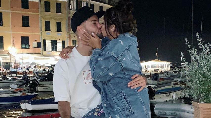 Chris Hughes und Jesy Nelson in Portofino