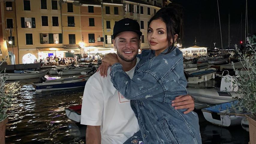 Chris Hughes und Jesy Nelson in Portofino