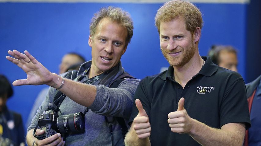 Chris Jackson und Prinz Harry bei den Invictus Games 2017 in Toronto
