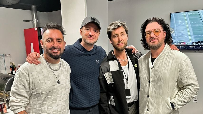 *NSYNC feiert bei Konzert kleine Reunion ohne Joey Fatone