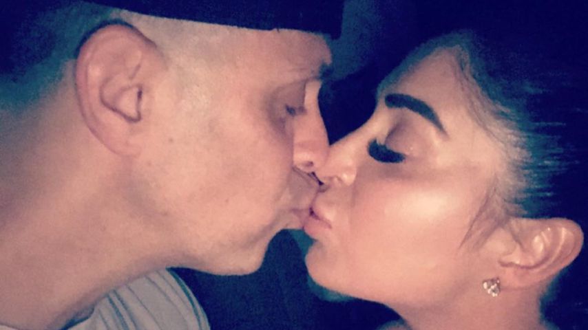 Chris Larangeira und Angelina Pivarnick an ihrem zweiten Jahrestag