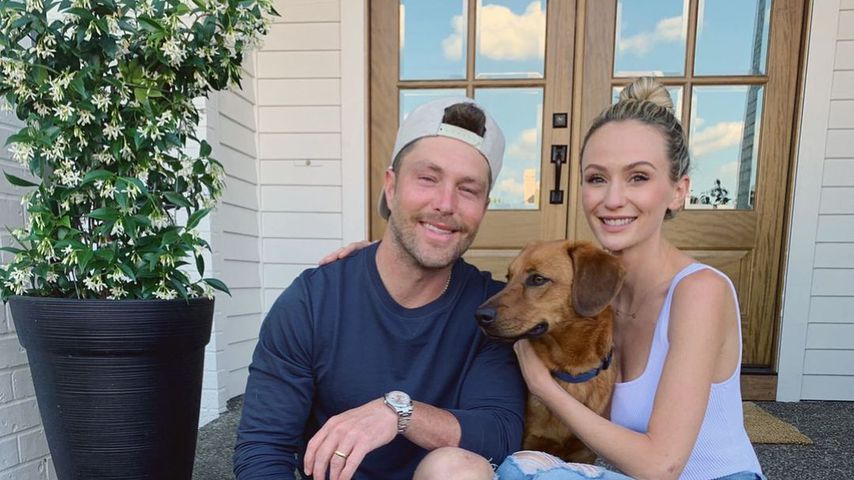 Chris Lane und Lauren Bushnell im Juli 2020