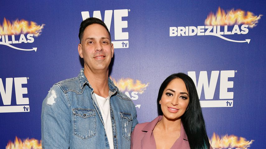 Chris Larangeira und Angelina Pivarnick im März 2019 in New York