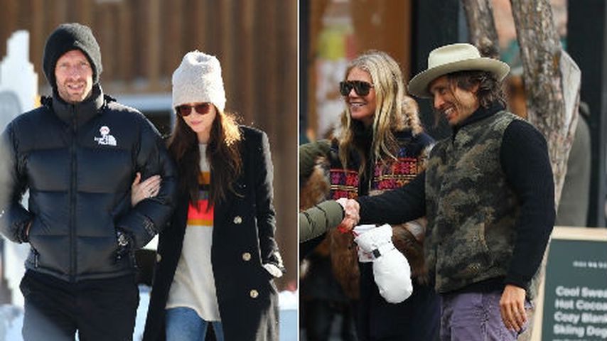 Chris Martin, Dakota, Gwyneth und Brad mit Kids im Urlaub!