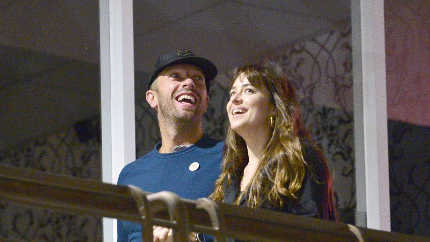 Chris Martin und Dakota Johnson in Los Angeles