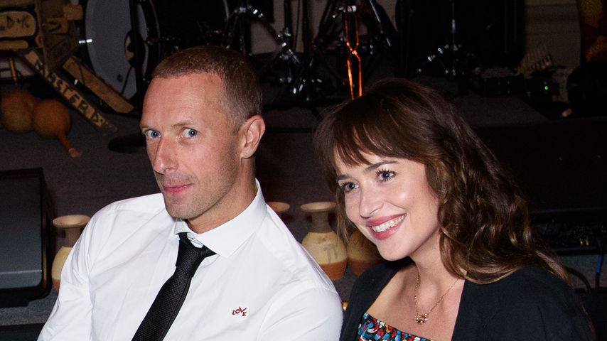 Chris Martin und Dakota Johnson 2019