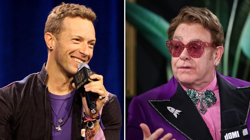 Lustig oder daneben? Chris Martin scherzt über Elton John