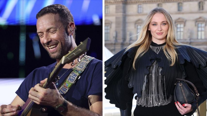 Zwischen Chris Martin und Sophie Turner soll es funken