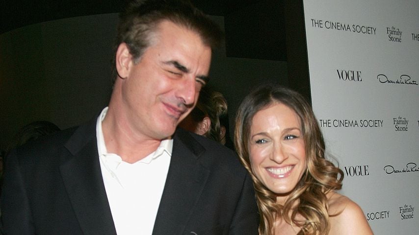 Chris Noth und Sarah Jessica Parker im November 2005 in New York City