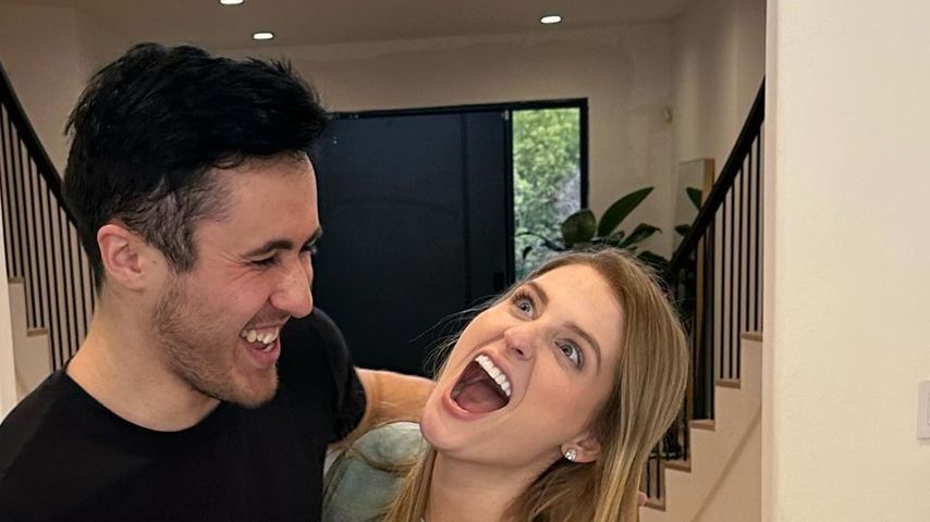 Chris Olsen und Meghan Trainor im Januar 2023