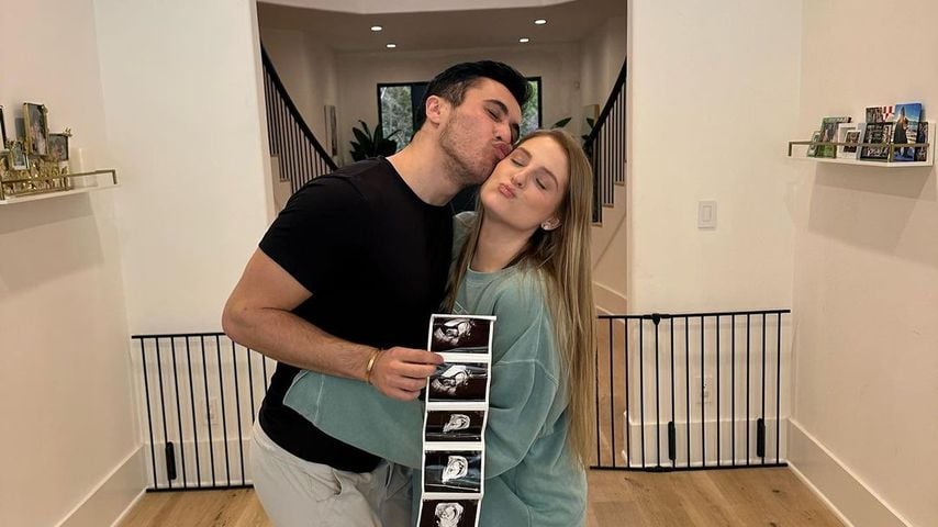 Chris Olsen und Meghan Trainor im Januar 2023
