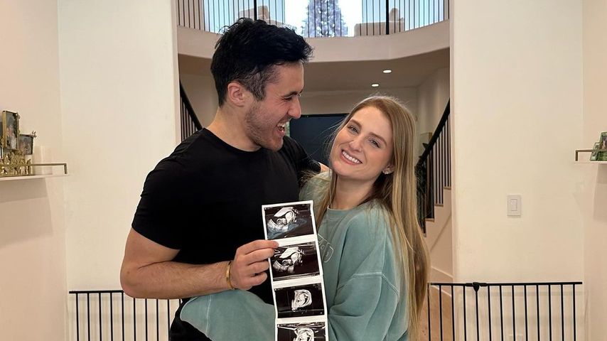 Chris Olsen und Meghan Trainor im Januar 2023