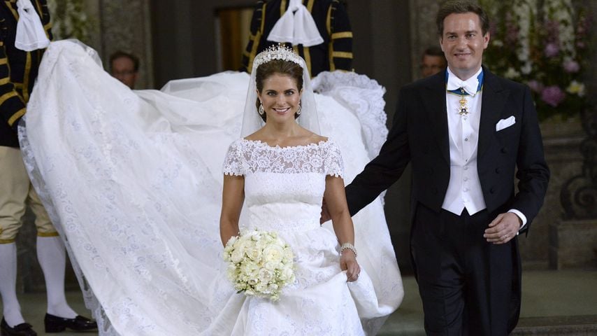 Chris O'Neill und Prinzessin Madeleine von Schweden auf ihrer Hochzeit