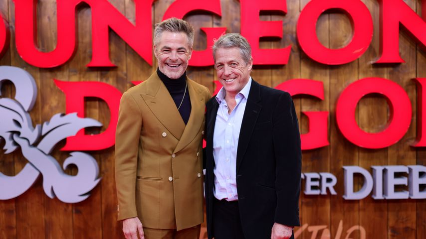 Neue Hollywood-Bromance: Chris Pine schwärmt von Hugh Grant!