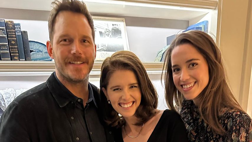 Chris Pratt, Katherine Schwarzenegger und Christina Schwarzenegger an Thanksgiving 2022