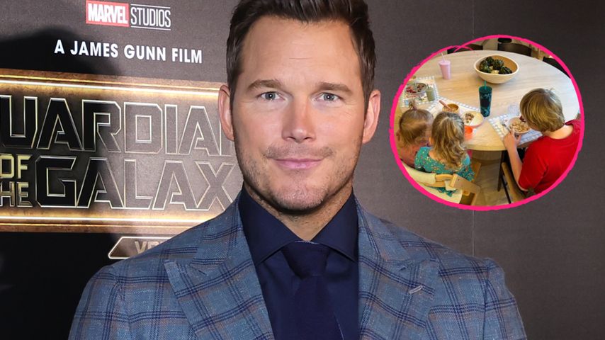 Süß: Superpapa Chris Pratt macht seinen Kindern Frühstück