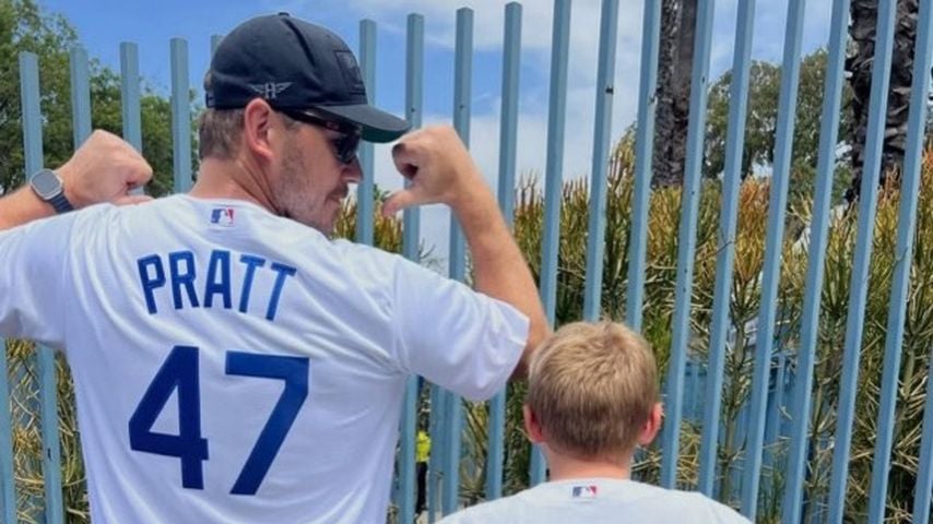 Chris Pratt und sein Sohn Jack