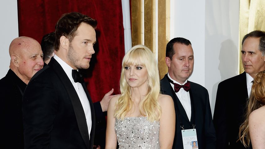 Chris Pratt und Anna Faris, 2015