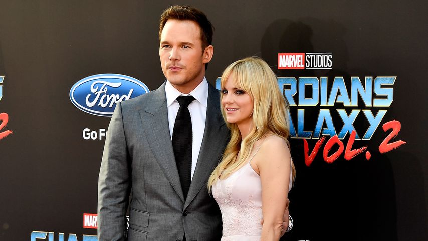 Chris Pratt und Anna Faris bei einer Filmpremiere 2017