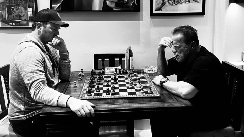 Chris Pratt und Arnold Schwarzenegger, 2024