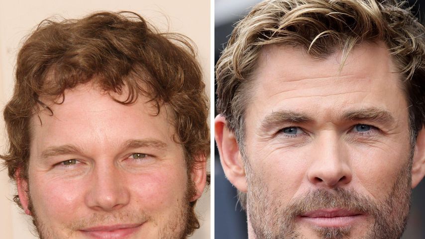 Collage: Chris Pratt und Chris Hemsworth