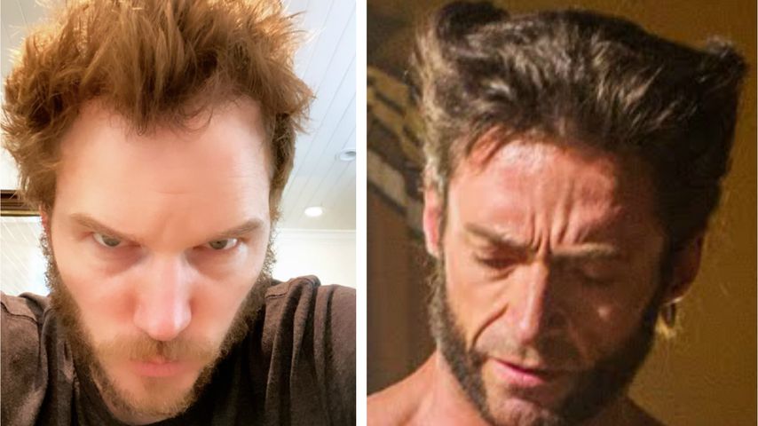 Zum Verwechseln ähnlich: Chris Pratt sieht aus wie Wolverine