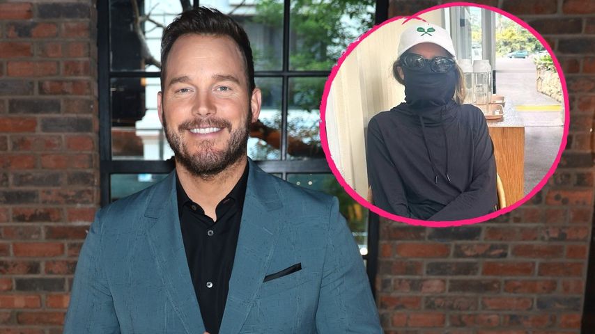 Sonnenschutz? Chris Pratt scherzt über Katherines Ninja-Look