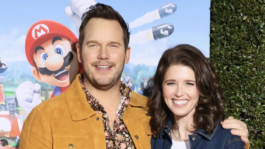 Chris Pratt und Katherine Schwarzenegger im Februar 2023