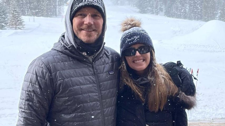 Chris Pratt und Katherine Schwarzenegger im Schnee