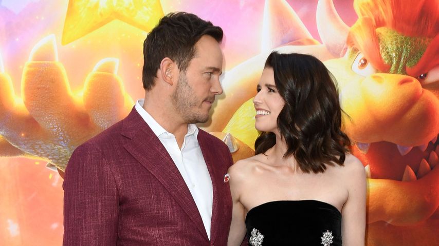 Chris Pratt und Katherine Schwarzenegger im April 2023