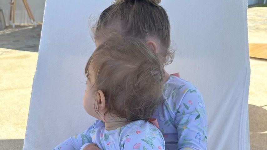 Chris Pratt und Katherine Schwarzeneggers Töchter im April 2023