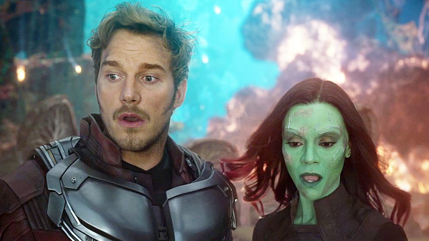 Chris Pratt und Zoe Saldana in "Guardians of the Galaxy"
