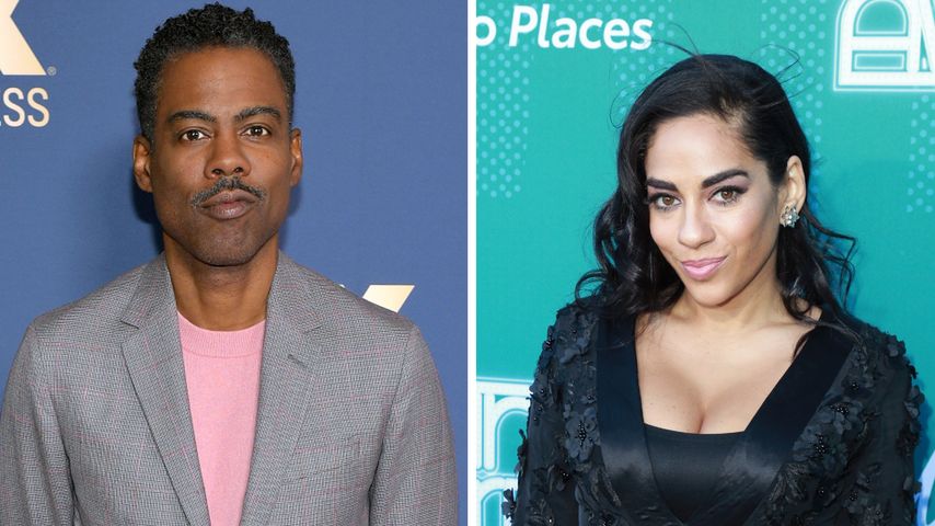 Etwa romantische Vibes bei Chris Rock und Sharon Carpenter?