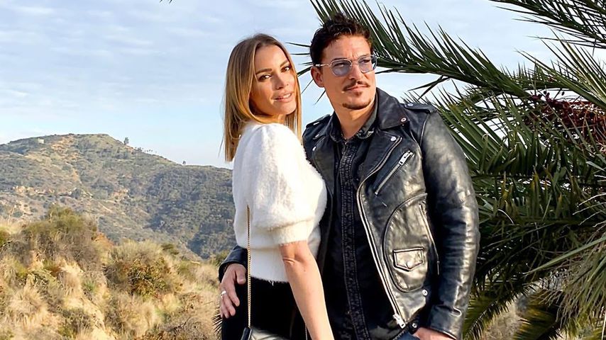 Chris Töpperwien und seine Verlobte Lili im Januar 2020